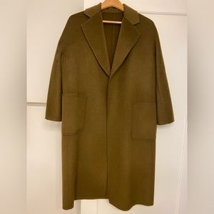 The Curated coat, wool blend, green, NO BRAND TAGS